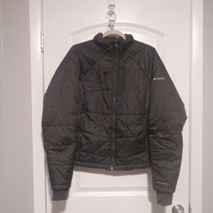 Columbia Grey Blazer Puffer Coat